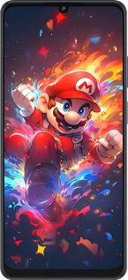 Силиконовый чехол Супер Марио для ZTE Blade V50 Vita - 6342u-3813 изображение 