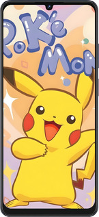 Силиконовый чехол Пикачу для ZTE Blade V50 Vita - 6383u-3813 изображение 