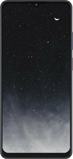 Силіконовий чехол Голубые облака, Голубая луна для ZTE Blade V50 Vita - 6396u-3813 изображение 