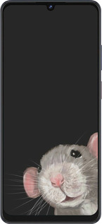 Силиконовый чехол The Peeking Rat для ZTE Blade V50 Vita - 6442u-3813 изображение 