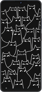 Силіконовий чехол Із зображенням кішок для ZTE Blade V50 Vita - 6470u-3813 изображение 