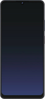 Силиконовый чехол Градиент в тёмно - синем стиле для ZTE Blade V50 Vita - 6542u-3813 изображение 