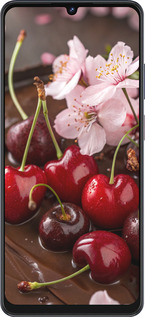 Силиконовый чехол Вишня в шоколаде для ZTE Blade V50 Vita - 6698u-3813 изображение 