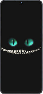 Силиконовый чехол Чеширский кот для ZTE Blade V50 Vita - 689u-3813 изображение 