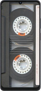 Силиконовый чехол Кассета для ZTE Blade V50 Vita - 876u-3813 изображение 