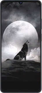 Силиконовый чехол Воющий волк для ZTE Blade V50 Vita - 934u-3813 изображение 