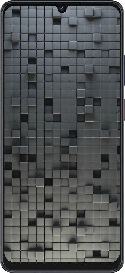 Силиконовый чехол Кубики для ZTE Blade V50 Vita - 1061u-3813 изображение 