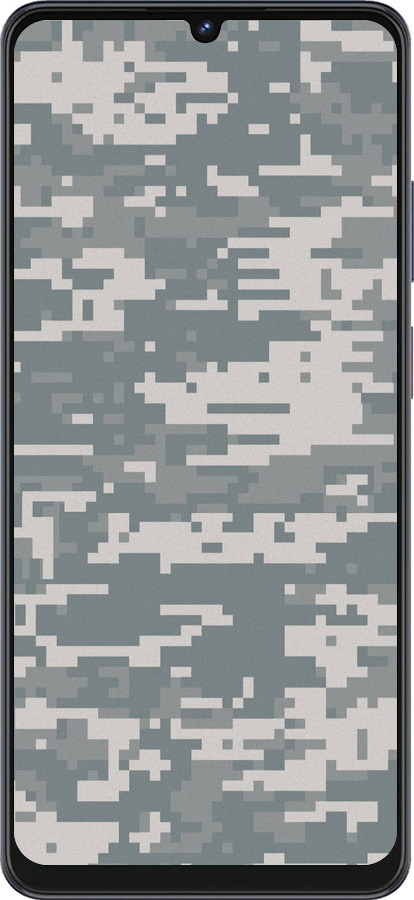 Силиконовый чехол Камуфляж для ZTE Blade V50 Vita - 1085u-3813 изображение 