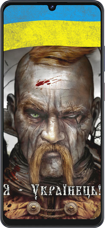 Силиконовый чехол Козак-Украинец для ZTE Blade V50 Vita - 1150u-3813 изображение 