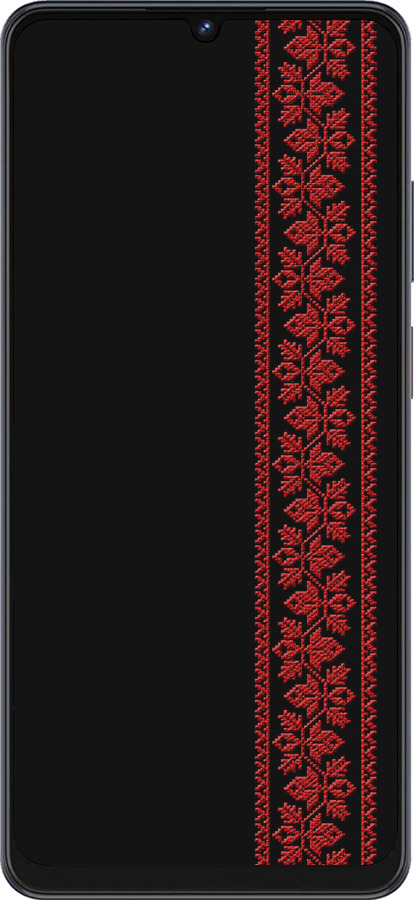 Силиконовый чехол Вышиванка 53 для ZTE Blade V50 Vita - 2041u-3813 изображение 