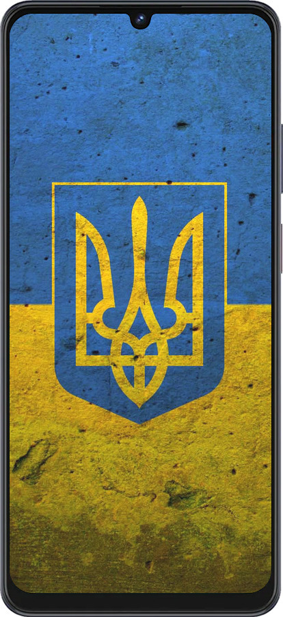 Силиконовый чехол Флаг и герб Украины 2 для ZTE Blade V50 Vita - 378u-3813 изображение 