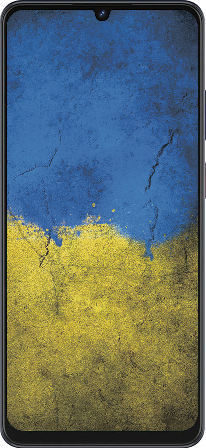 Силиконовый чехол Флаг Украины 2 для ZTE Blade V50 Vita - 401u-3813 изображение 