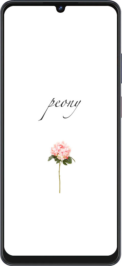 Силиконовый чехол Пион для ZTE Blade V50 Vita - 4366u-3813 изображение 