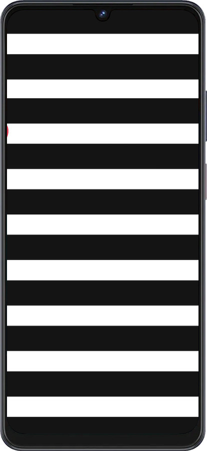 Силиконовый чехол Черно-белые полосы для ZTE Blade V50 Vita - 4461u-3813 изображение 