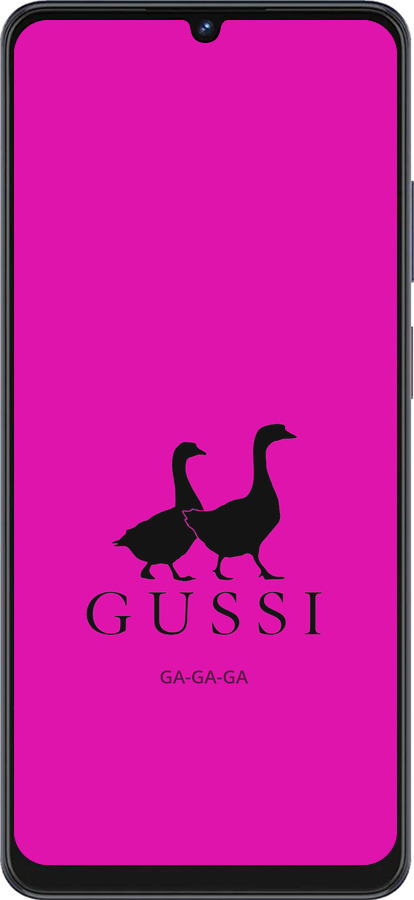 Силиконовый чехол Гуси для ZTE Blade V50 Vita - 4561u-3813 изображение 