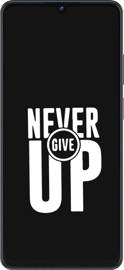 Силіконовий чехол Ніколи не здавайся для ZTE Blade V50 Vita - 4572u-3813 изображение 