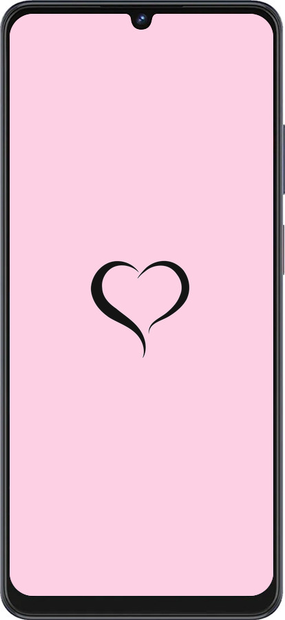 Силиконовый чехол Сердце 1 для ZTE Blade V50 Vita - 4730u-3813 изображение 