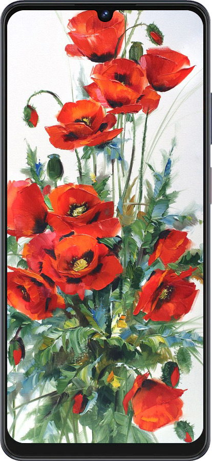 Силиконовый чехол Маки для ZTE Blade V50 Vita - 523u-3813 изображение 