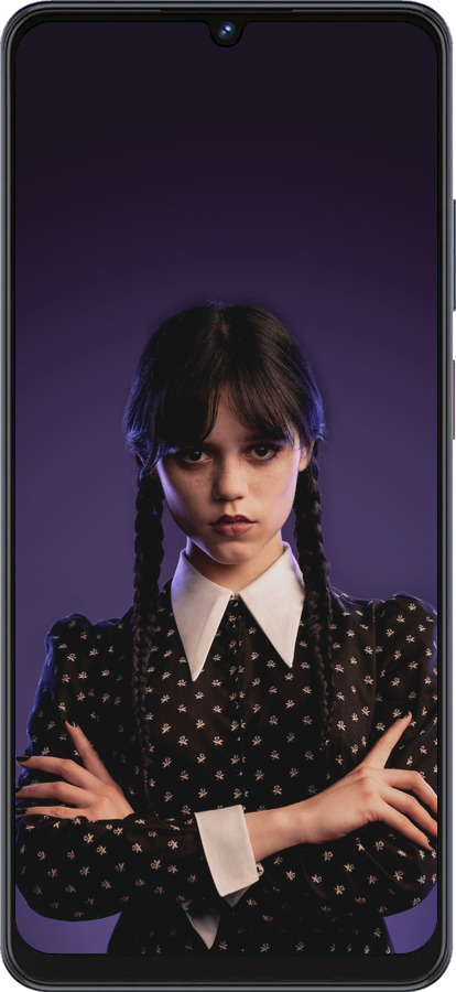 Силиконовый чехол Wednesday v3 для ZTE Blade V50 Vita - 5517u-3813 изображение 