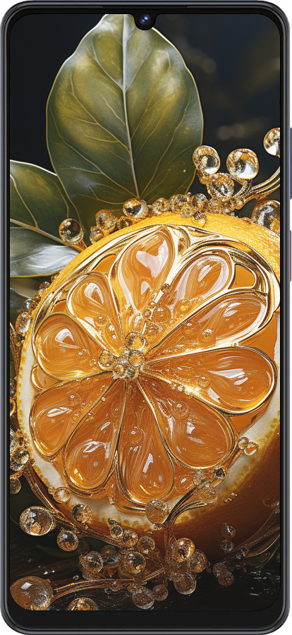 Силиконовый чехол Лимон для ZTE Blade V50 Vita - 5647u-3813 изображение 