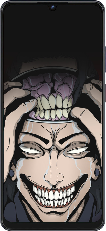 Силиконовый чехол Магическая Битва Kenjaku для ZTE Blade V50 Vita - 6151u-3813 изображение 