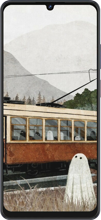 Силиконовый чехол Призрак 2 для ZTE Blade V50 Vita - 6247u-3813 изображение 