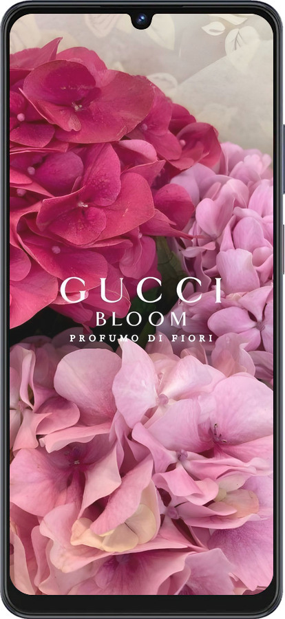 Силиконовый чехол Гучи для ZTE Blade V50 Vita - 6341u-3813 изображение 