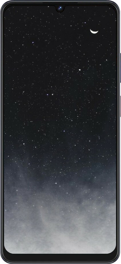 Силіконовий чехол Голубые облака, Голубая луна для ZTE Blade V50 Vita - 6396u-3813 изображение 