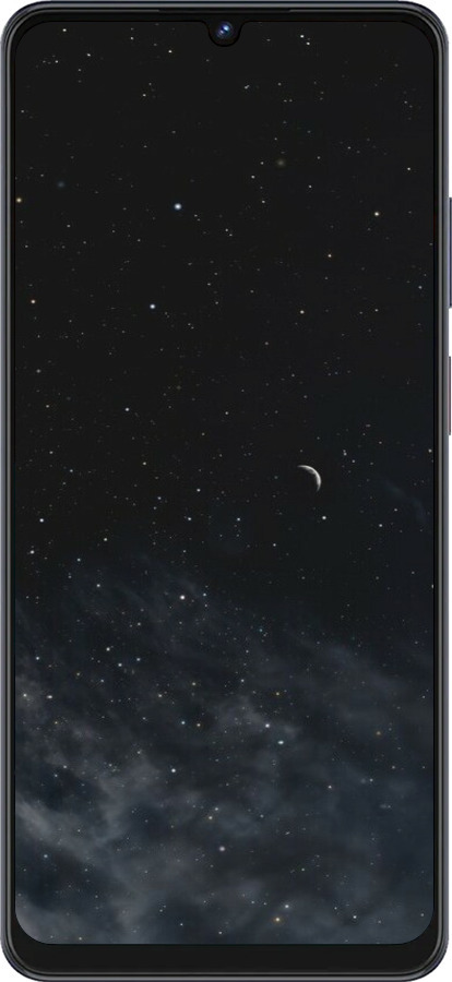 Силиконовый чехол Ночное небо для ZTE Blade V50 Vita - 6451u-3813 изображение 