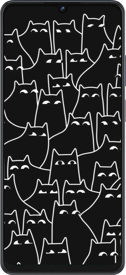 Силіконовий чехол Із зображенням кішок для ZTE Blade V50 Vita - 6470u-3813 изображение 