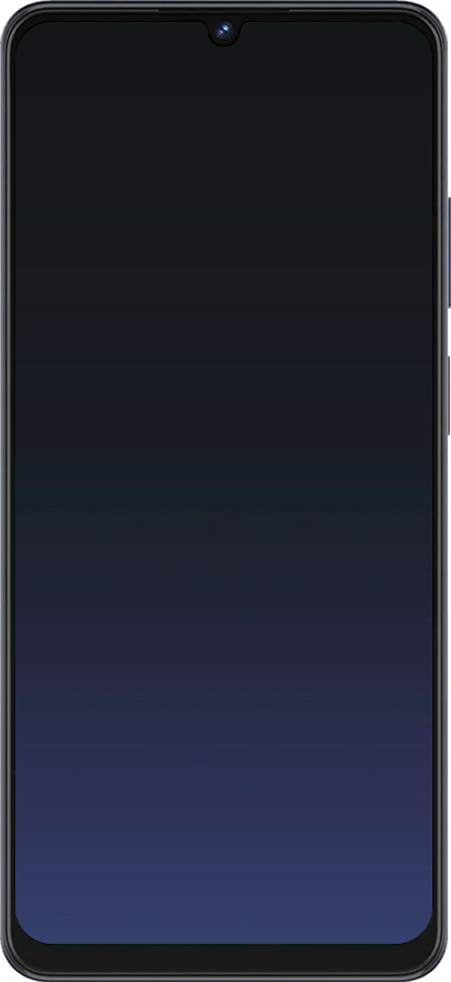 Силиконовый чехол Градиент в тёмно - синем стиле для ZTE Blade V50 Vita - 6542u-3813 изображение 