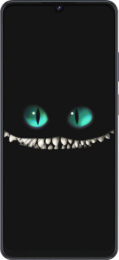 Силиконовый чехол Чеширский кот для ZTE Blade V50 Vita - 689u-3813 изображение 