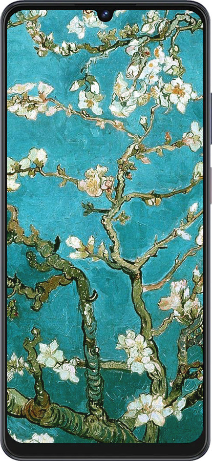 Силиконовый чехол Винсент Ван Гог. Сакура для ZTE Blade V50 Vita - 841u-3813 изображение 