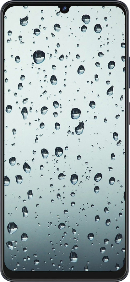 Силиконовый чехол Стекло в каплях для ZTE Blade V50 Vita - 848u-3813 изображение 