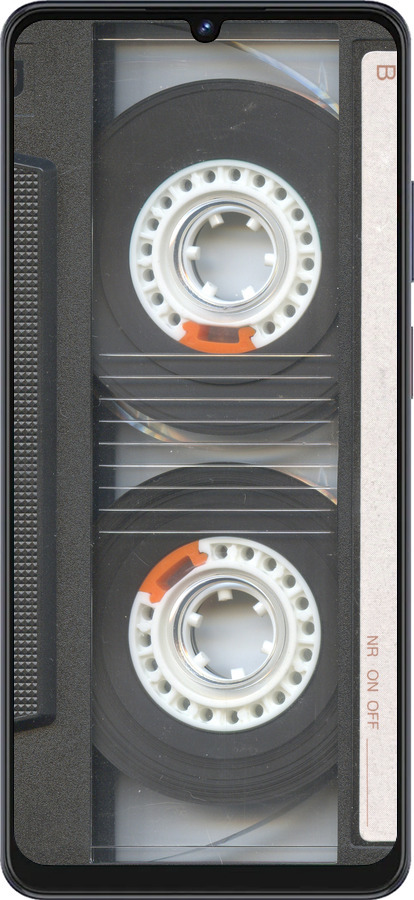 Силиконовый чехол Кассета для ZTE Blade V50 Vita - 876u-3813 изображение 