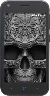 Силиконовый чехол skull-ornament для ZTE L110 - 4101u-435 изображение 