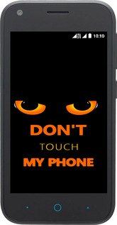 Силиконовый чехол Don't touch the phone для ZTE L110 - 4261u-435 изображение 