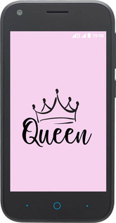 Силіконовий чехол Queen & King для неї для ZTE L110 - 5520u-435 изображение 