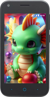 Силиконовый чехол Веселый дракончик для ZTE L110 - 5812u-435 изображение 