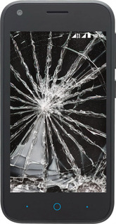 Силіконовий чехол Glass для ZTE L110 - 6608u-435 изображение 