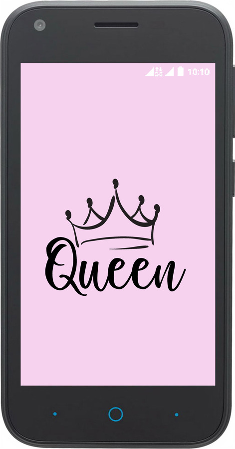 Силіконовий чехол Queen & King для неї для ZTE L110 - 5520u-435 изображение 