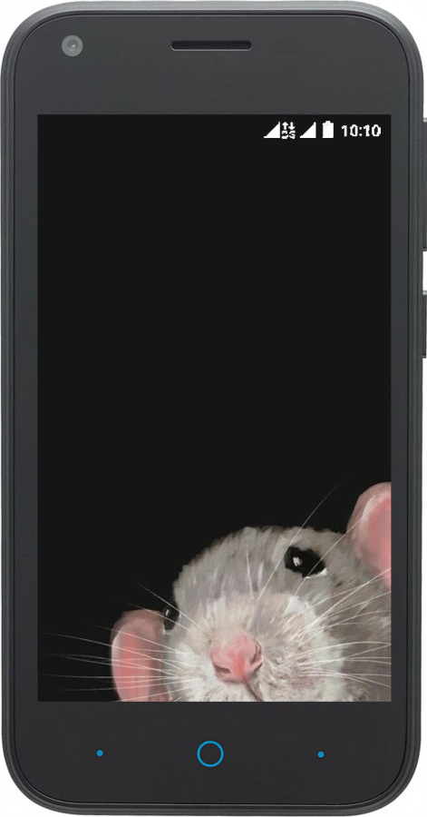 Силіконовий чехол The Peeking Rat для ZTE L110 - 6442u-435 изображение 