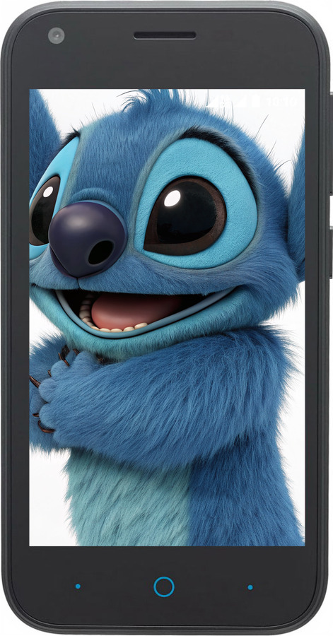 Силіконовий чехол Стіч 1 для ZTE L110 - 6686u-435 изображение 