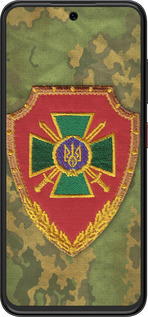 Силиконовый чехол Пограничная служба Украины для ZTE Nubia V70 Design - 1091u-4084 изображение 