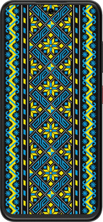 Силиконовый чехол Вышиванка 39 для ZTE Nubia V70 Design - 1173u-4084 изображение 