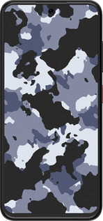 Силіконовий чехол Камуфляж v4 для ZTE Nubia V70 Design - 1182u-4084 изображение 