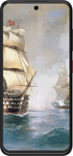 Силиконовый чехол Айвазовский. Корабли для ZTE Nubia V70 Design - 160u-4084 изображение 