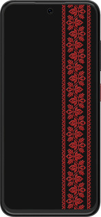 Силиконовый чехол Вышиванка 53 для ZTE Nubia V70 Design - 2041u-4084 изображение 