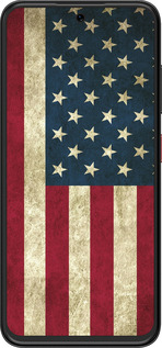 Силиконовый чехол Флаг США для ZTE Nubia V70 Design - 395u-4084 изображение 