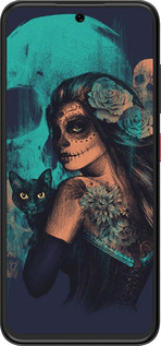 Силіконовий чехол Fantasy girl для ZTE Nubia V70 Design - 4133u-4084 изображение 